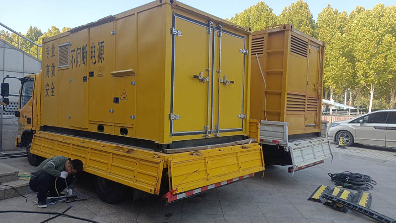 临泽柴油发电机组和UPS电源配合使用时的注意事项